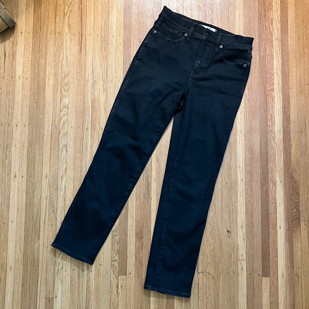 Madewell Stovepipe jeans in Lunar Wash size 26p